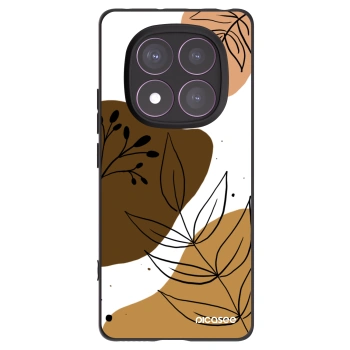 Picasee silikónový čierny obal pre Xiaomi Redmi Note 14 Pro 4G - Boho style