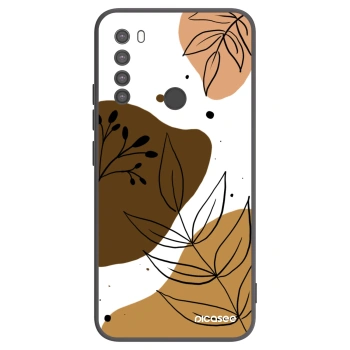 Picasee silikónový čierny obal pre Xiaomi Redmi Note 8 - Boho style