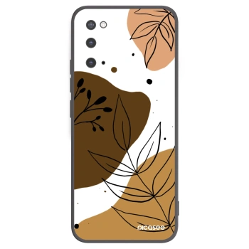 Picasee silikónový čierny obal pre Samsung Galaxy S20 G980F - Boho style