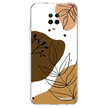 Picasee silikónový prehľadný obal pre Xiaomi Redmi Note 9S - Boho style