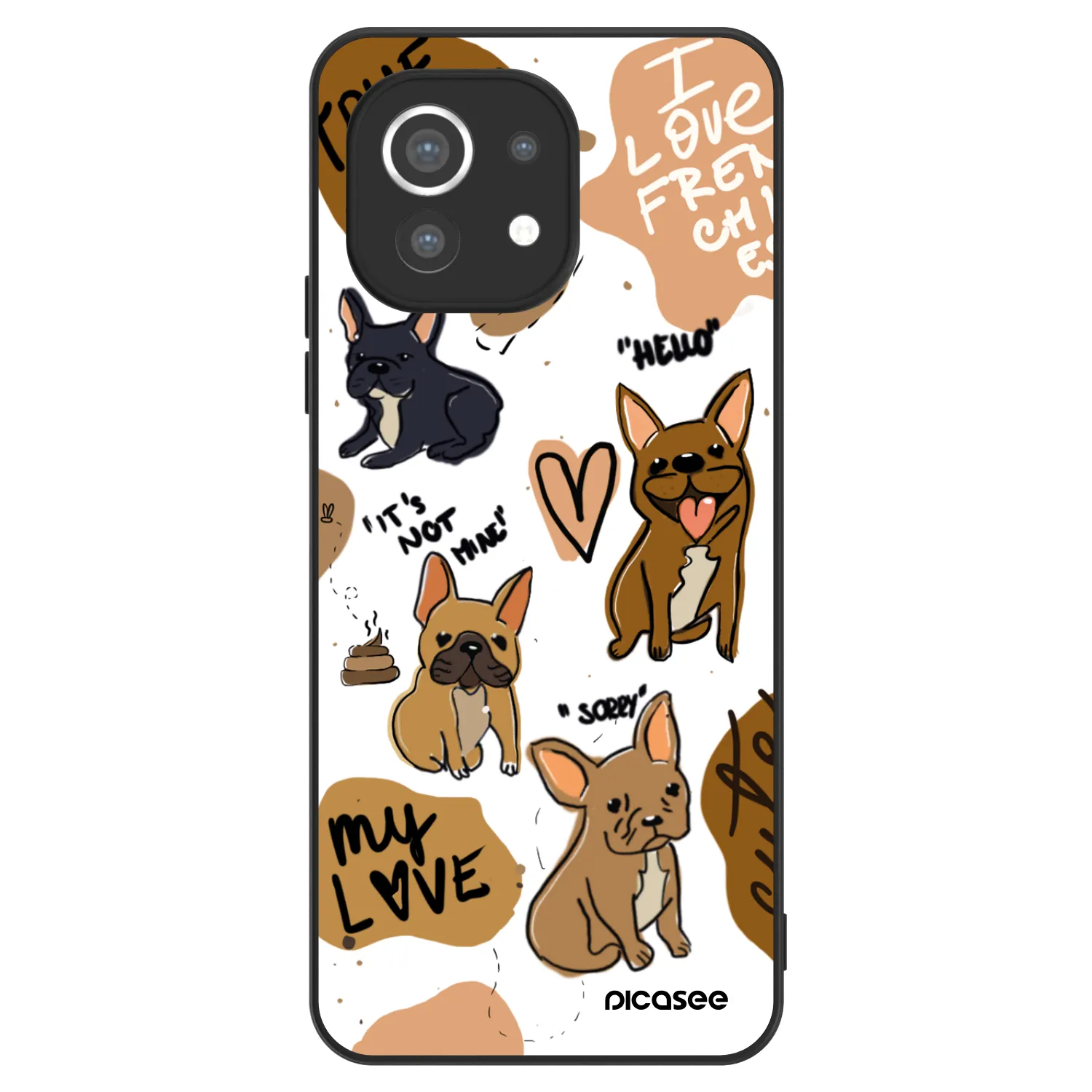 Picasee ULTIMATE CASE pro Xiaomi Mi 11 - Frenchies