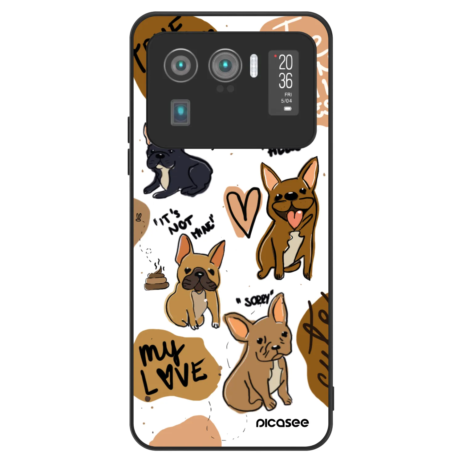Picasee ULTIMATE CASE pro Xiaomi Mi 11 Ultra - Frenchies