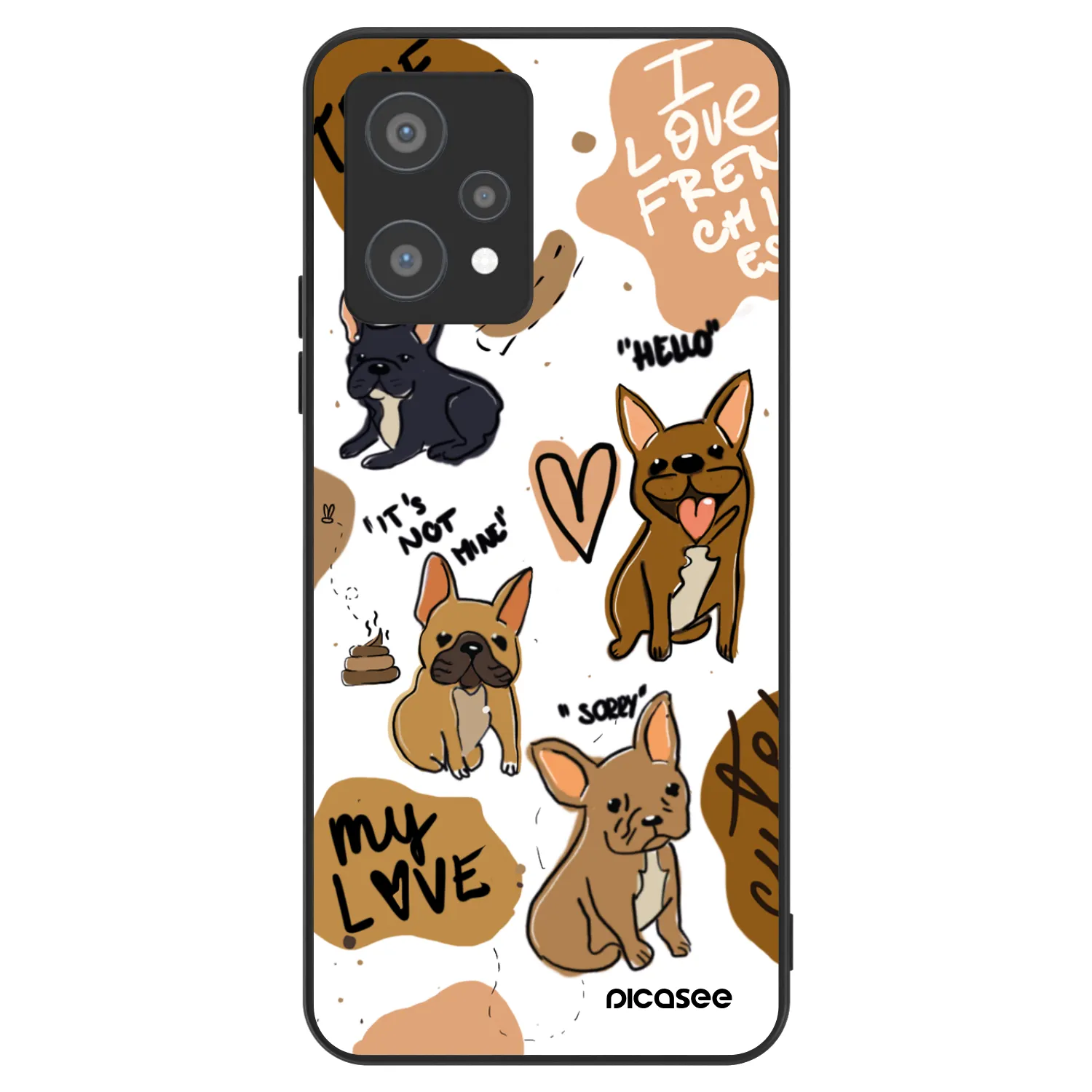 Picasee ULTIMATE CASE pro Realme 9 Pro 5G - Frenchies