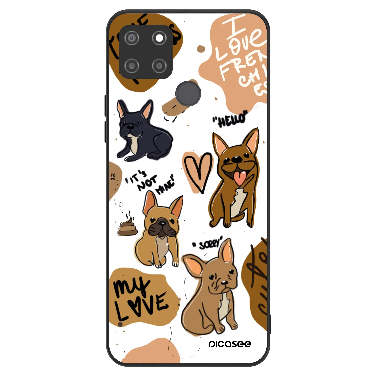 Picasee ULTIMATE CASE pro Realme C21Y - Frenchies