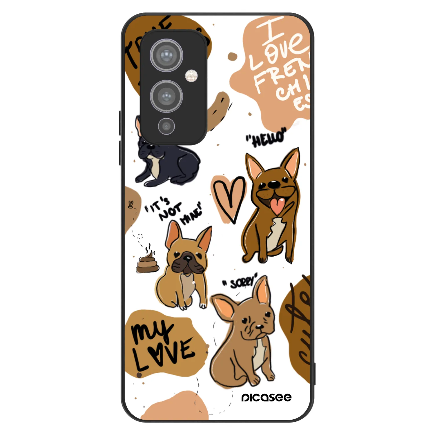 Picasee ULTIMATE CASE pro OnePlus 9 - Frenchies