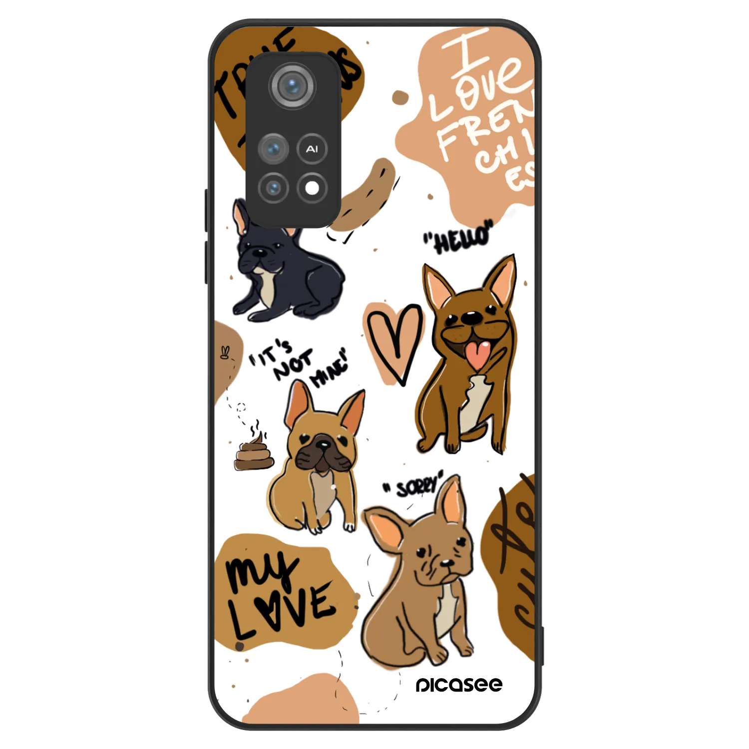 Picasee ULTIMATE CASE pro Xiaomi Poco M4 Pro - Frenchies