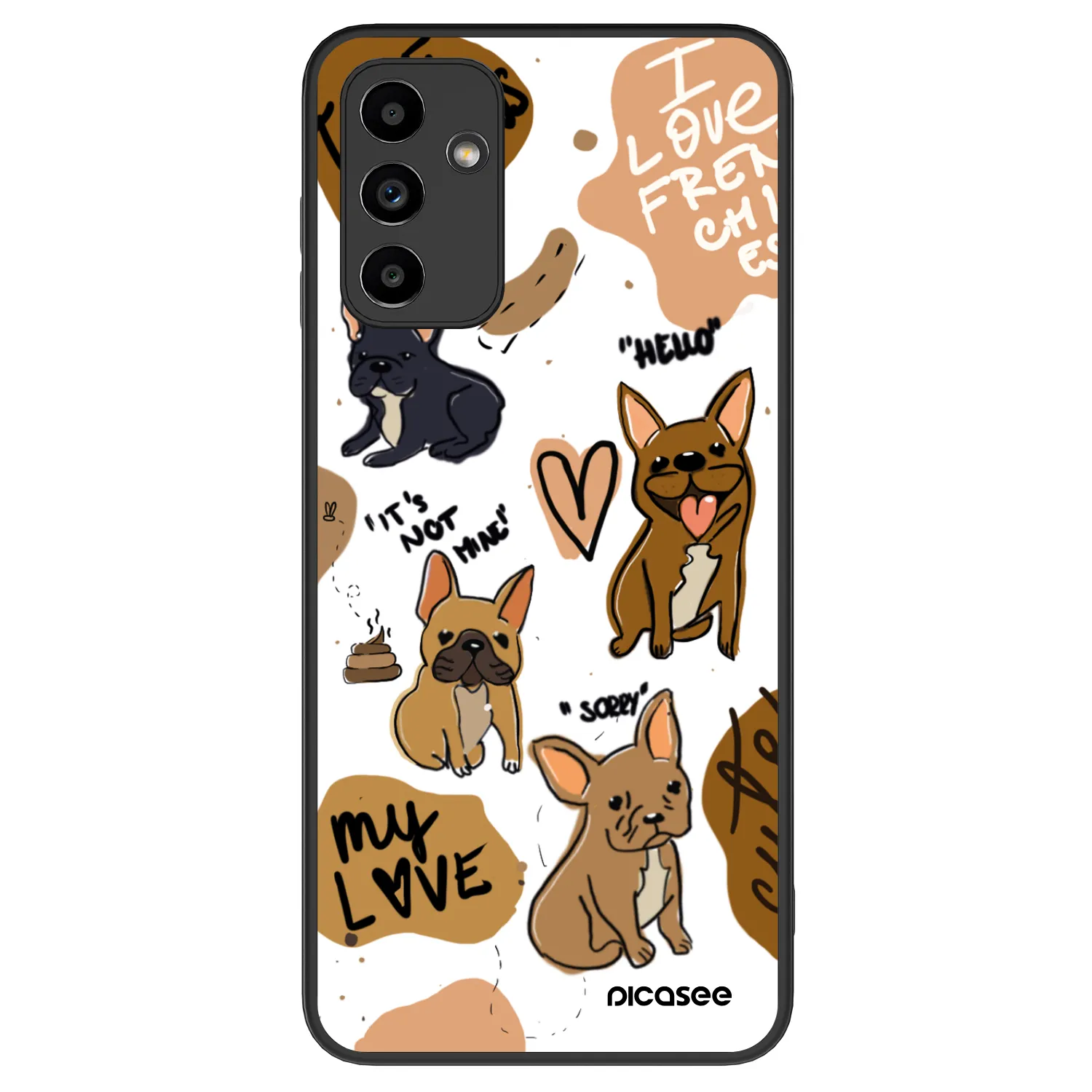Picasee ULTIMATE CASE pro Samsung Galaxy A04s A047F - Frenchies