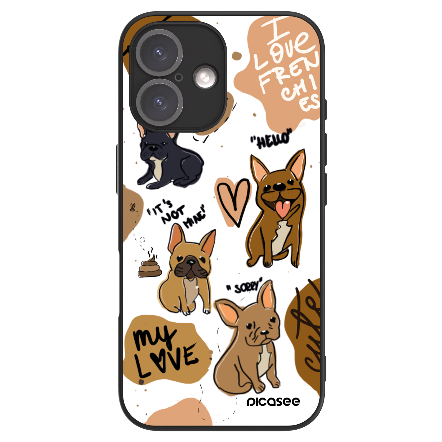 Picasee ULTIMATE CASE pro Apple iPhone 16 - Frenchies