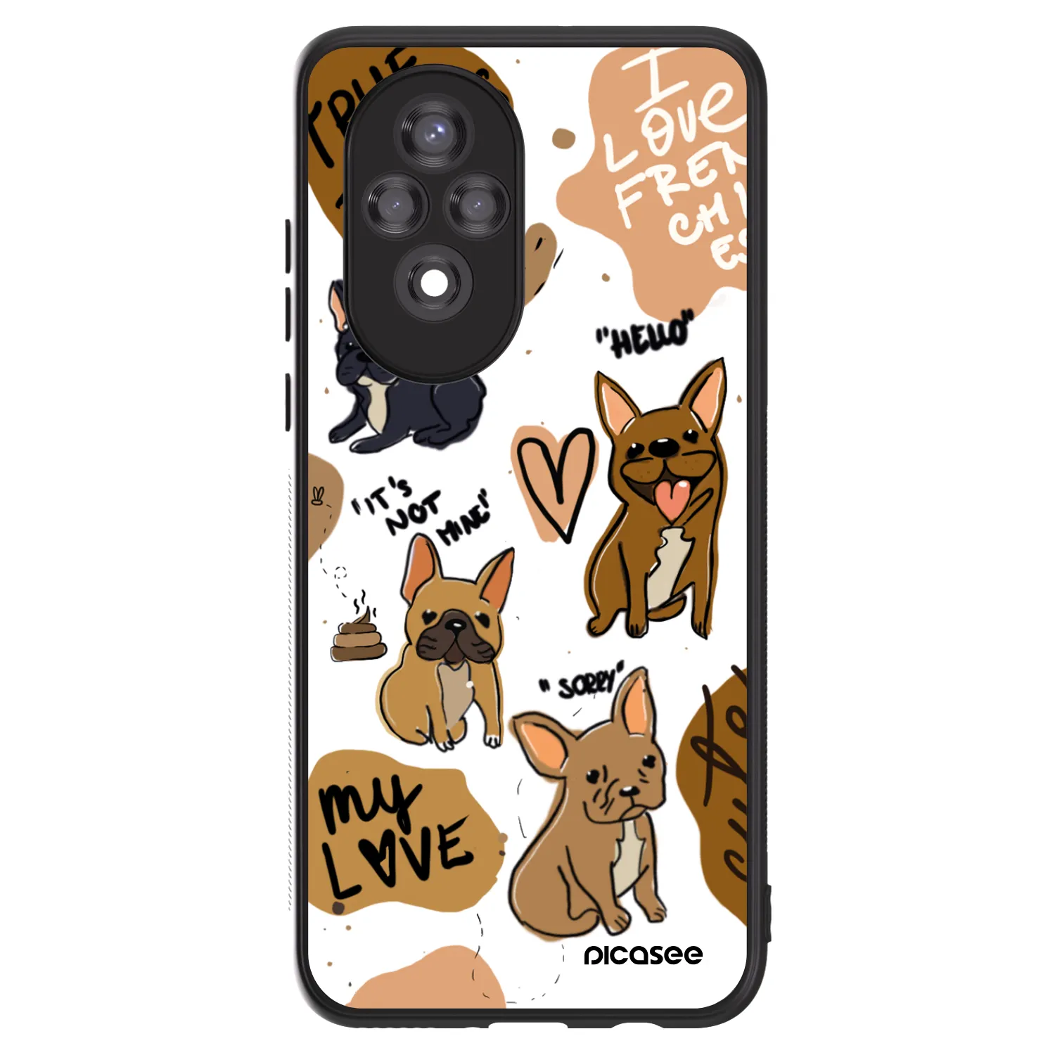 Picasee ULTIMATE CASE pro Honor 200 Pro 5G - Frenchies