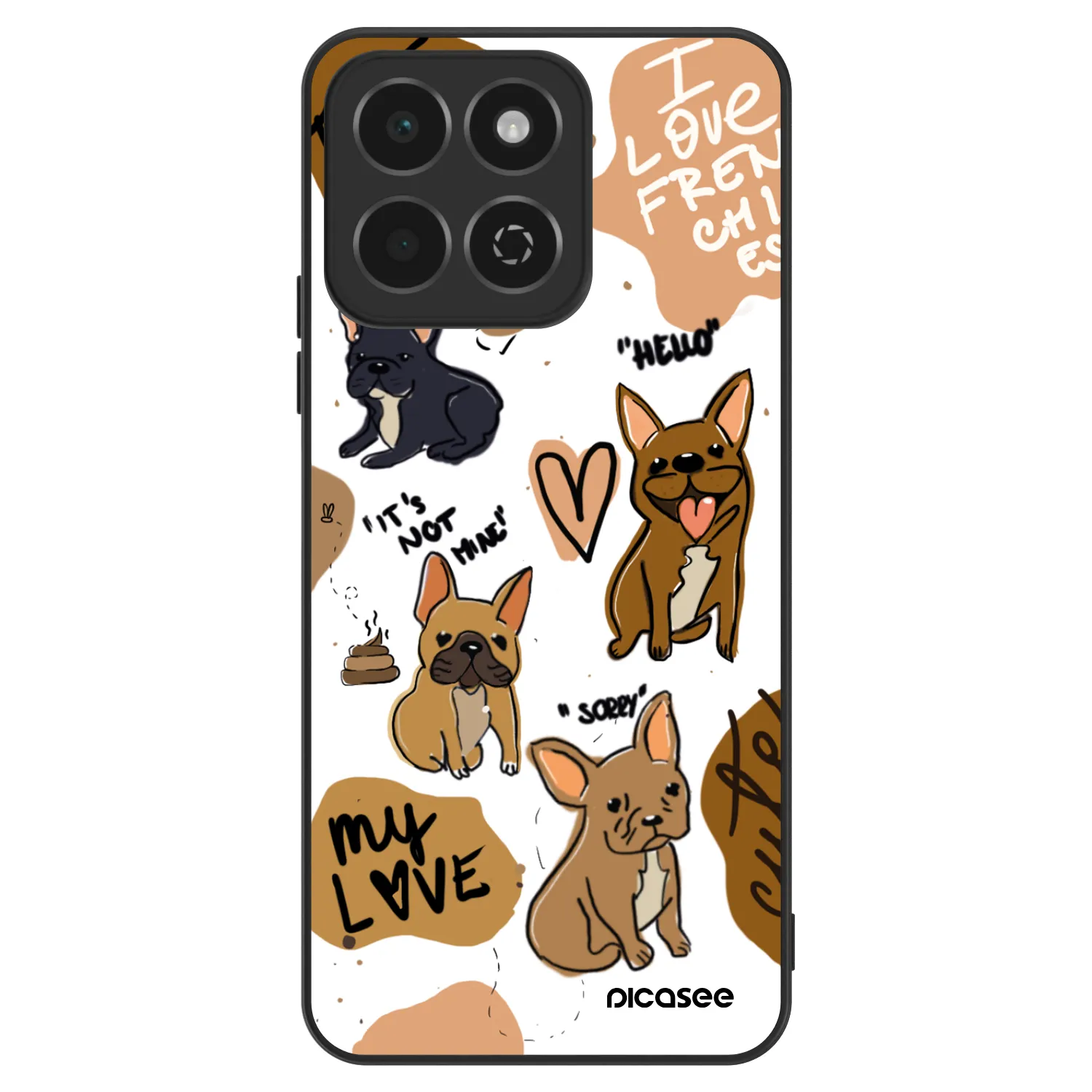 Picasee ULTIMATE CASE pro Honor 200 Smart 5G - Frenchies