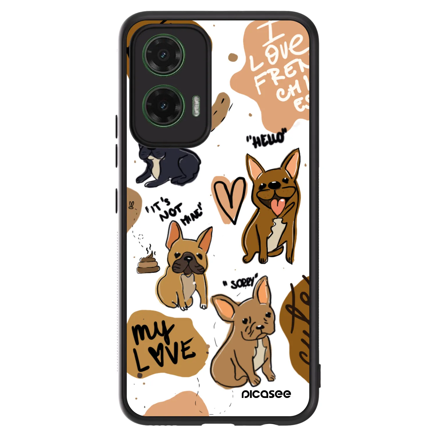 Picasee ULTIMATE CASE pro Motorola Moto G35 5G - Frenchies