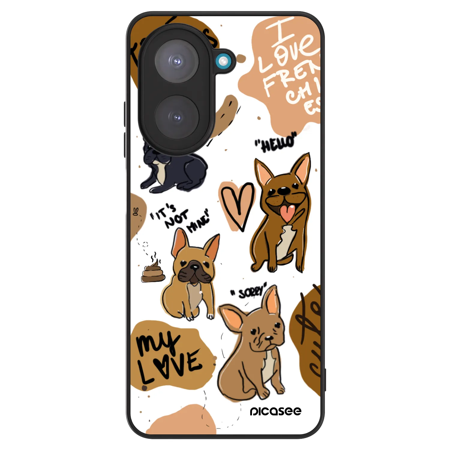 Picasee ULTIMATE CASE pro Xiaomi Redmi A5 - Frenchies