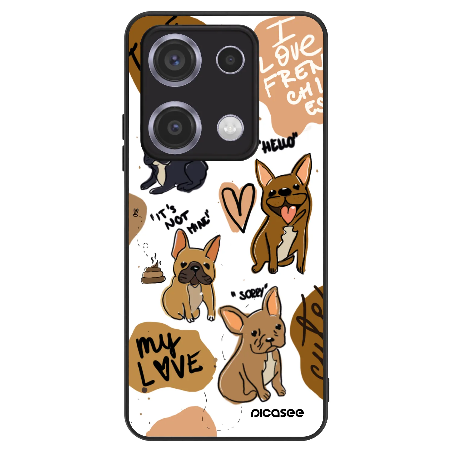 Picasee ULTIMATE CASE pro Xiaomi Redmi Note 14S - Frenchies