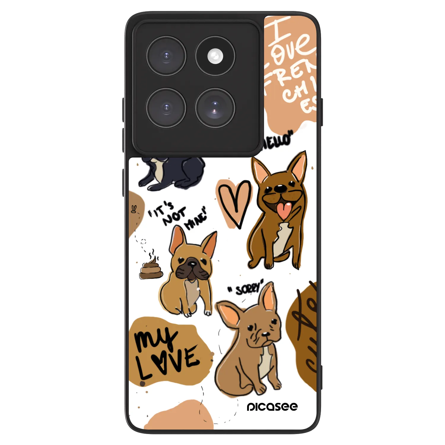 Picasee ULTIMATE CASE pro Motorola Edge 60 Pro - Frenchies