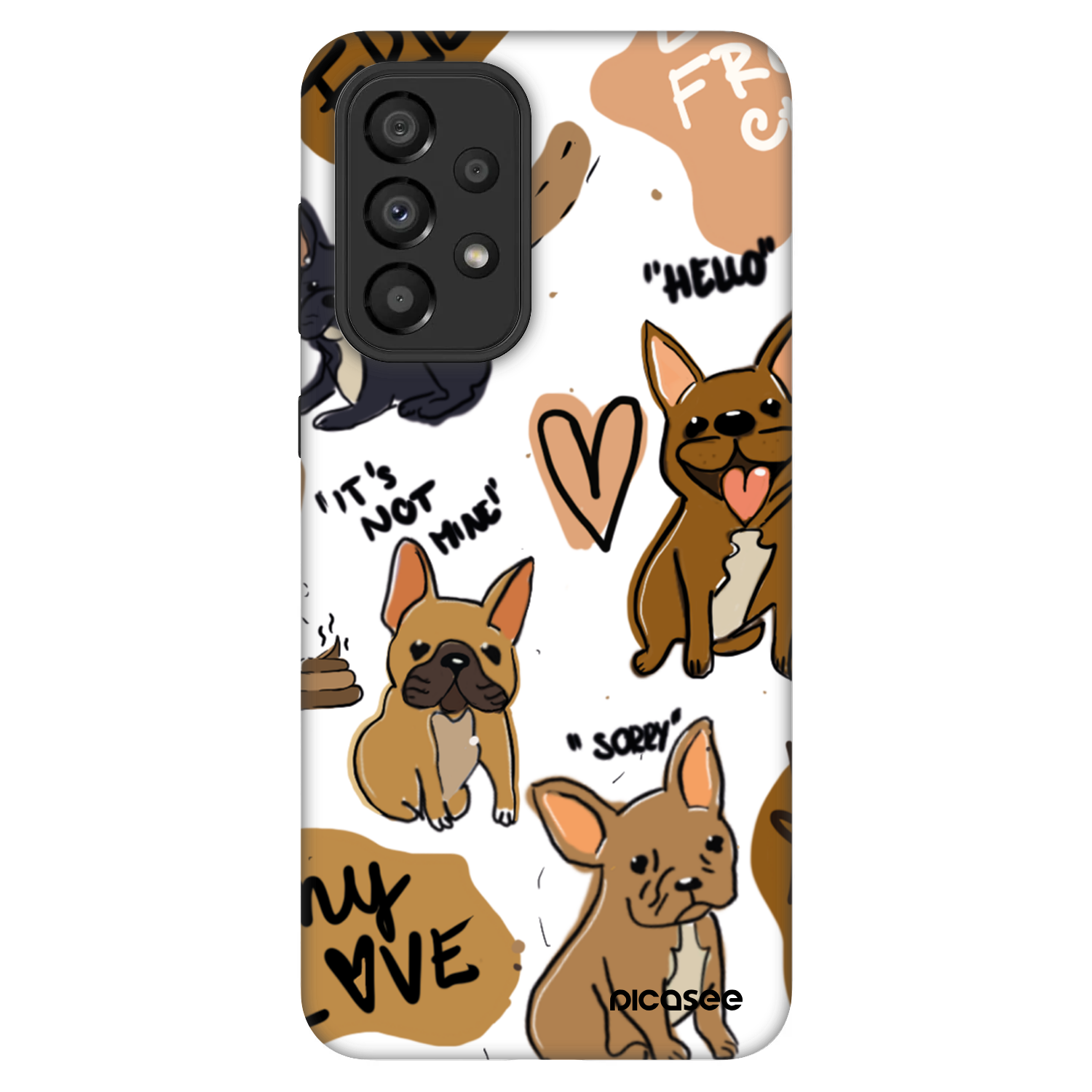 Picasee Fashion Case pre Samsung Galaxy A33 5G A336 - Frenchies