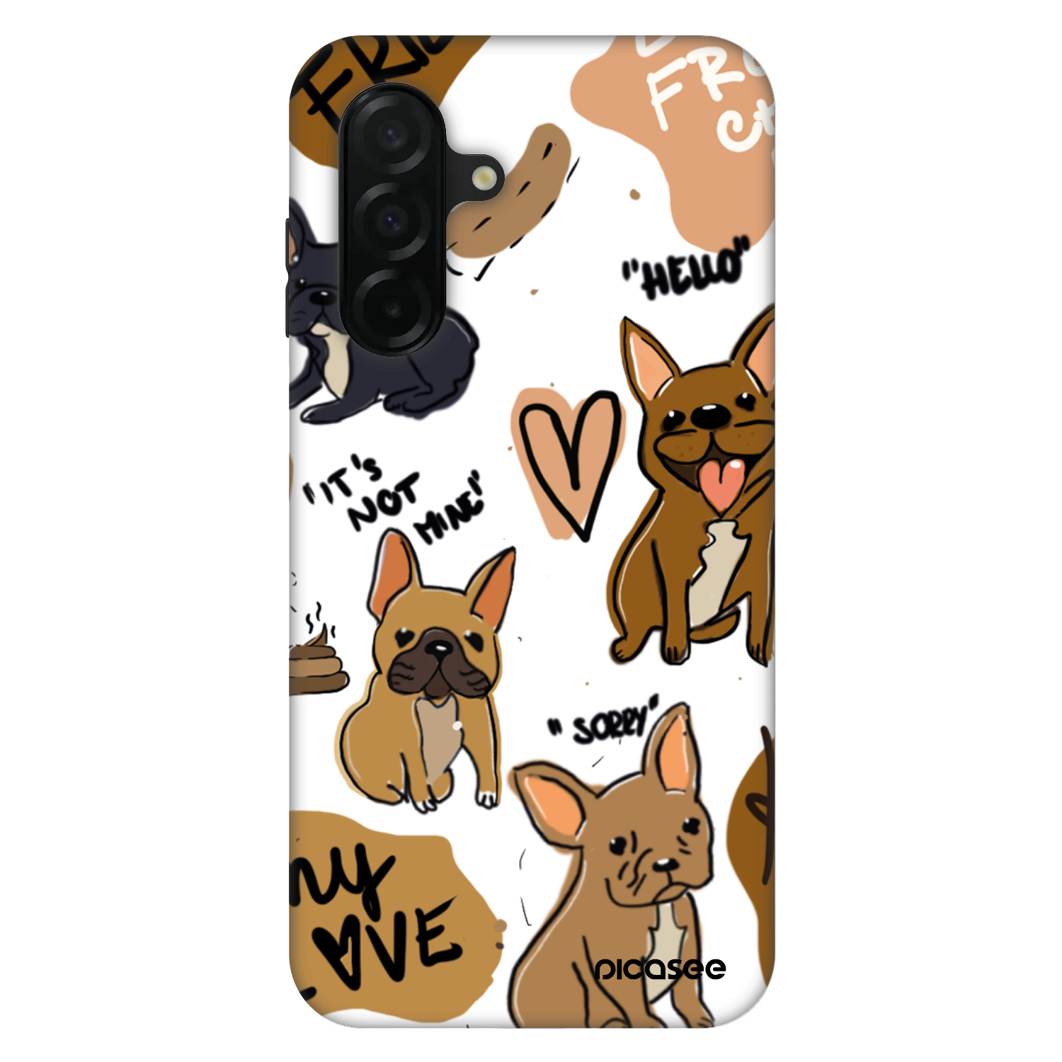 Picasee Fashion Case pre Samsung Galaxy A26 5G A266B - Frenchies