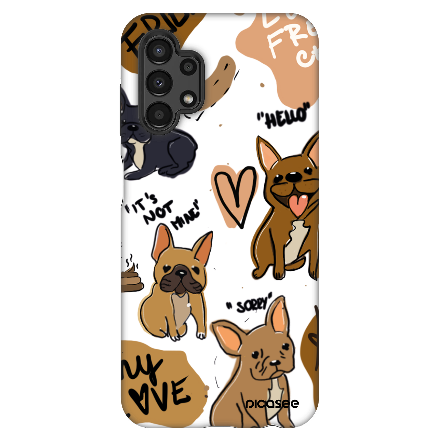 Picasee Fashion Case pre Samsung Galaxy A13 4G A135 - Frenchies