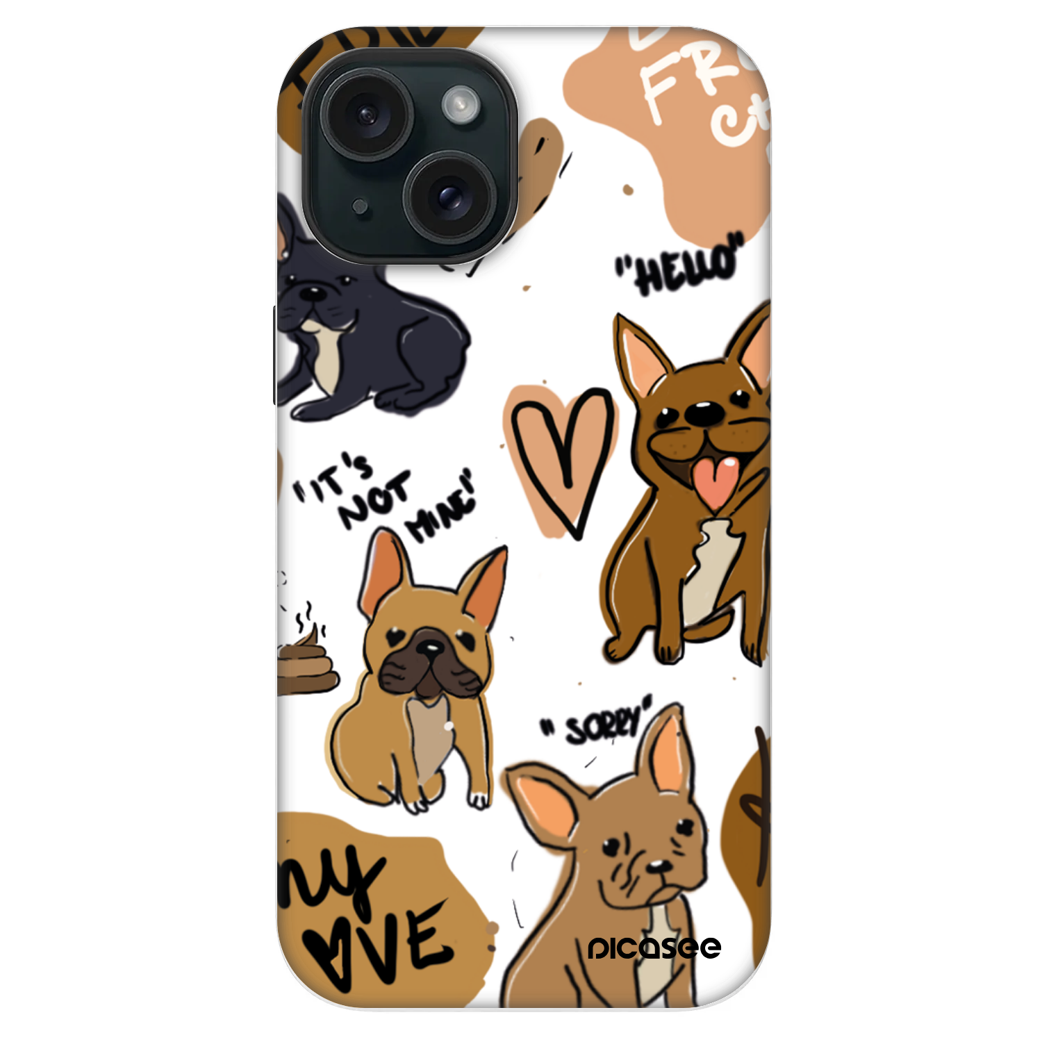 Picasee Fashion Case MagSafe pre Apple iPhone 14 - Frenchies
