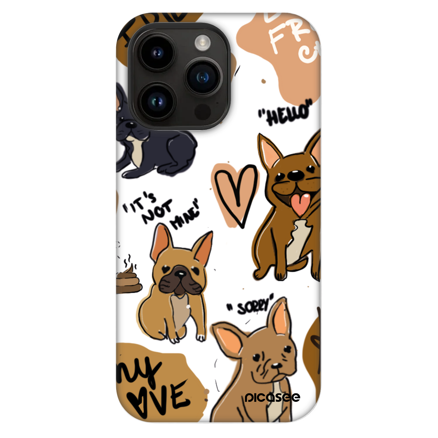 Picasee Fashion Case MagSafe pre Apple iPhone 14 Pro Max - Frenchies