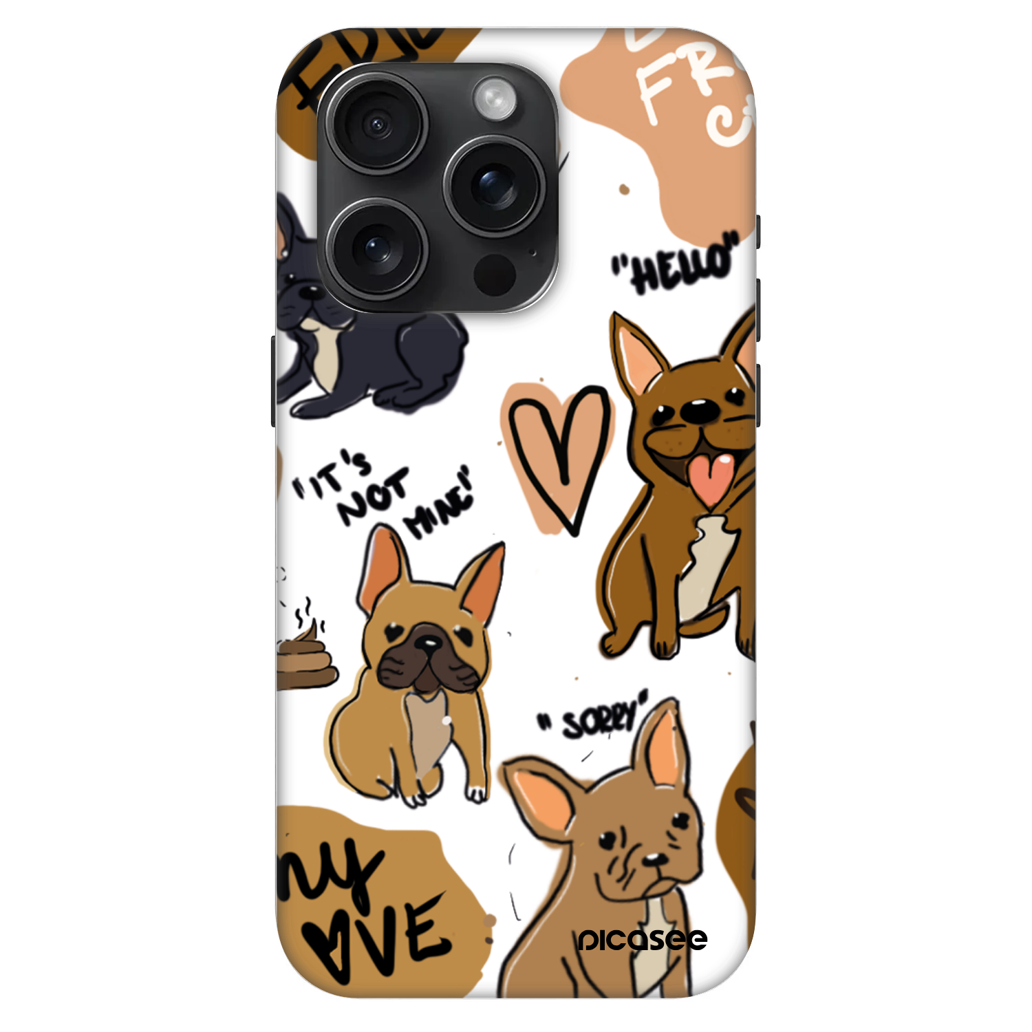 Fashion Case MagSafe pre Apple iPhone 15 Pro - Frenchies