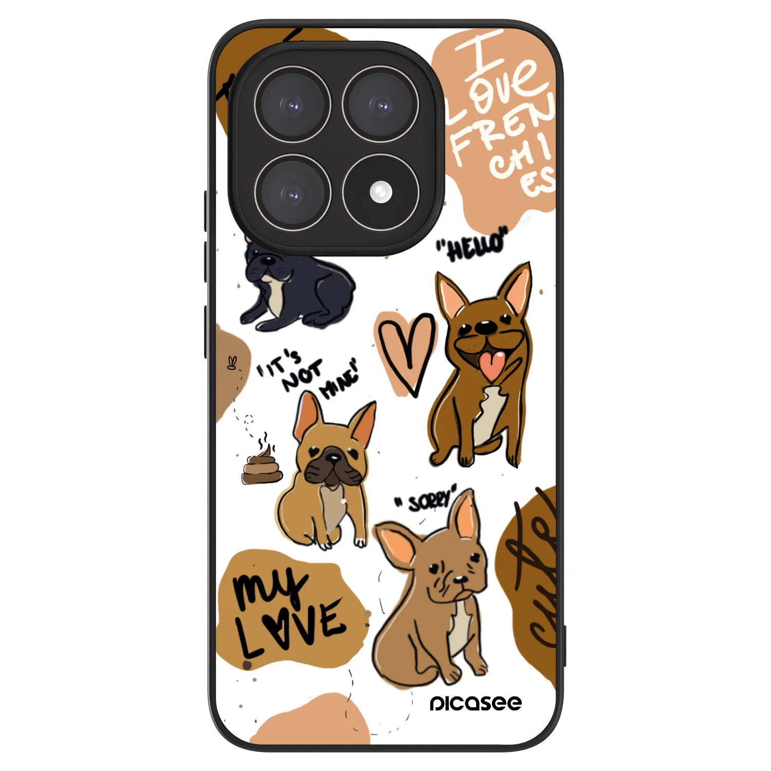 Picasee ULTIMATE CASE pro Xiaomi 15T - Frenchies