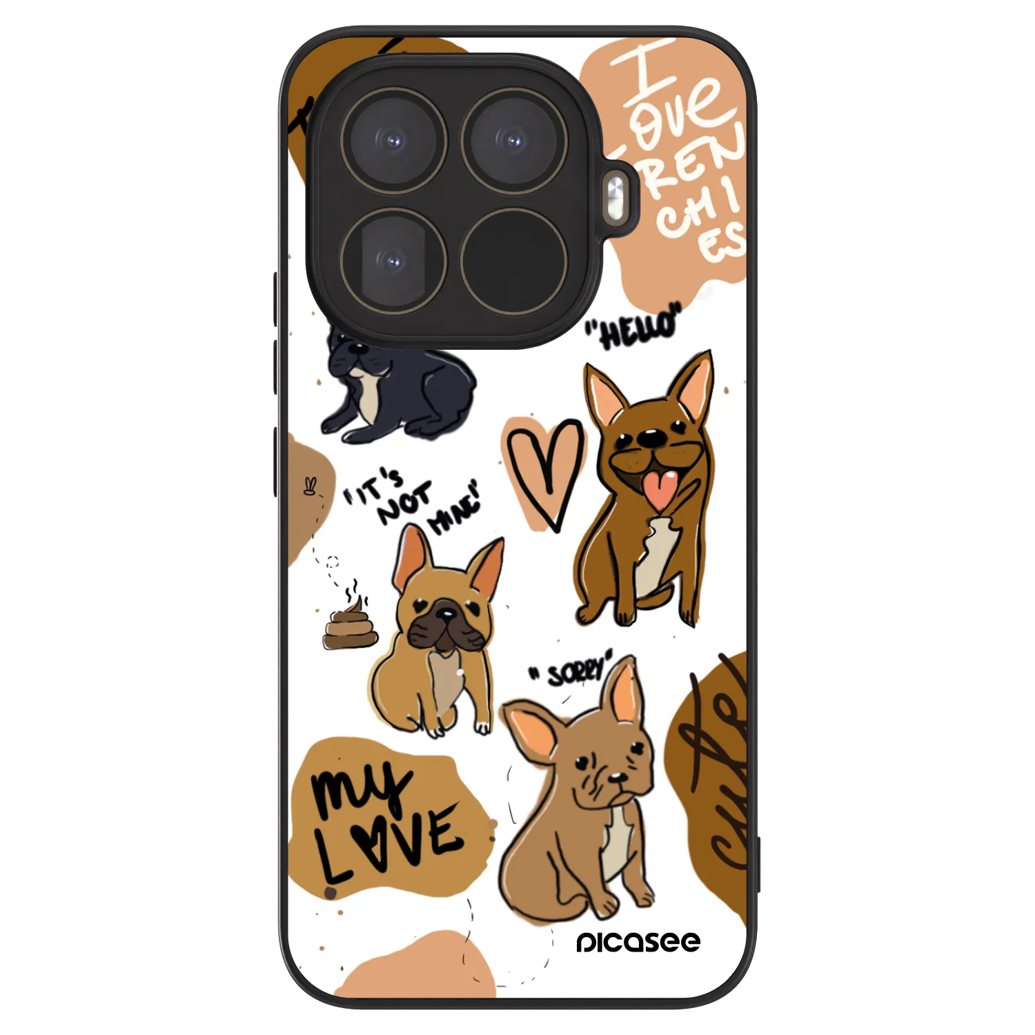 Picasee ULTIMATE CASE pro Xiaomi 15T Pro - Frenchies