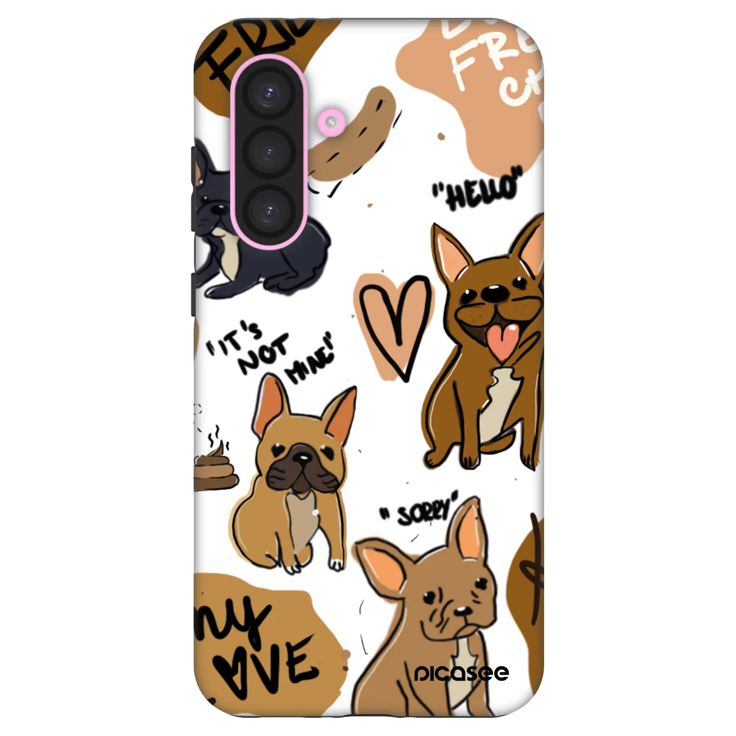 Picasee Fashion Case pre Samsung Galaxy A56 5G A566B - Frenchies