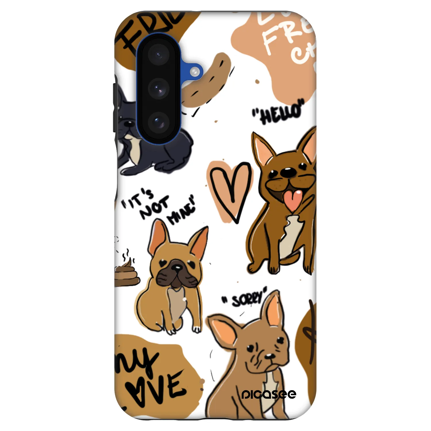 Picasee Fashion Case pre Samsung Galaxy A17 5G - Frenchies