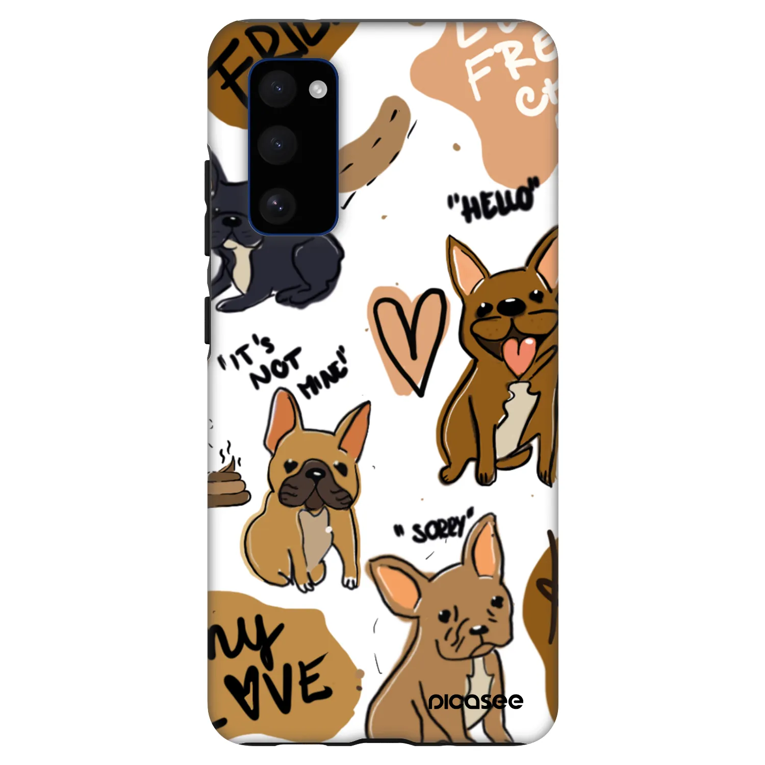 Picasee Fashion Case pre Samsung Galaxy S20 FE - Frenchies