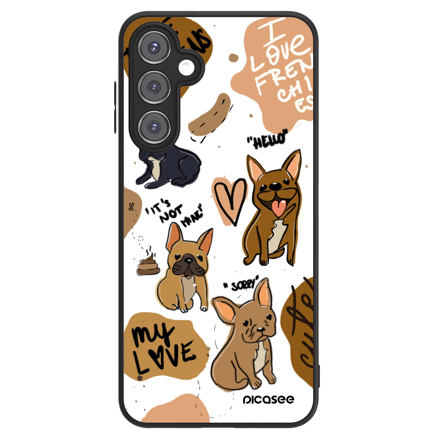 Picasee ULTIMATE CASE pro Samsung Galaxy A16 4G - Frenchies