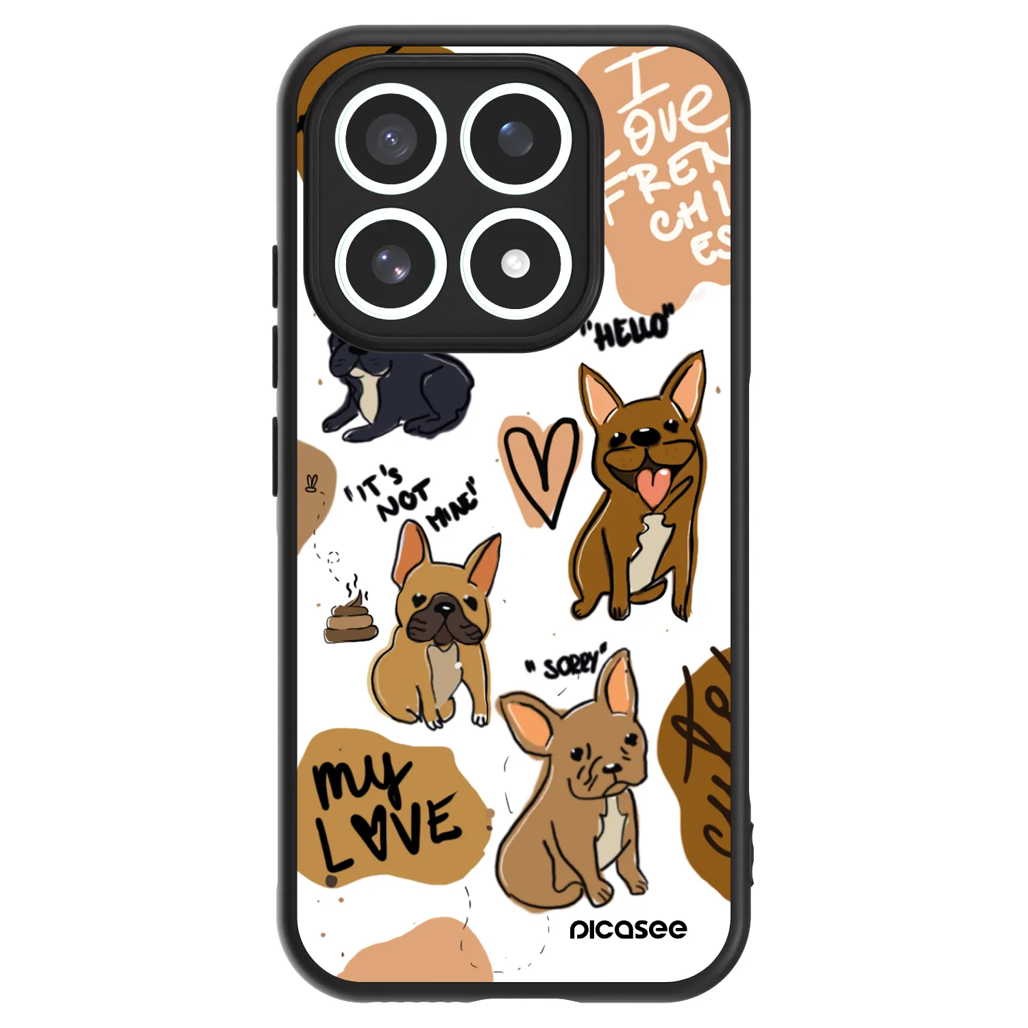 Picasee ULTIMATE CASE pro Xiaomi 17 - Frenchies