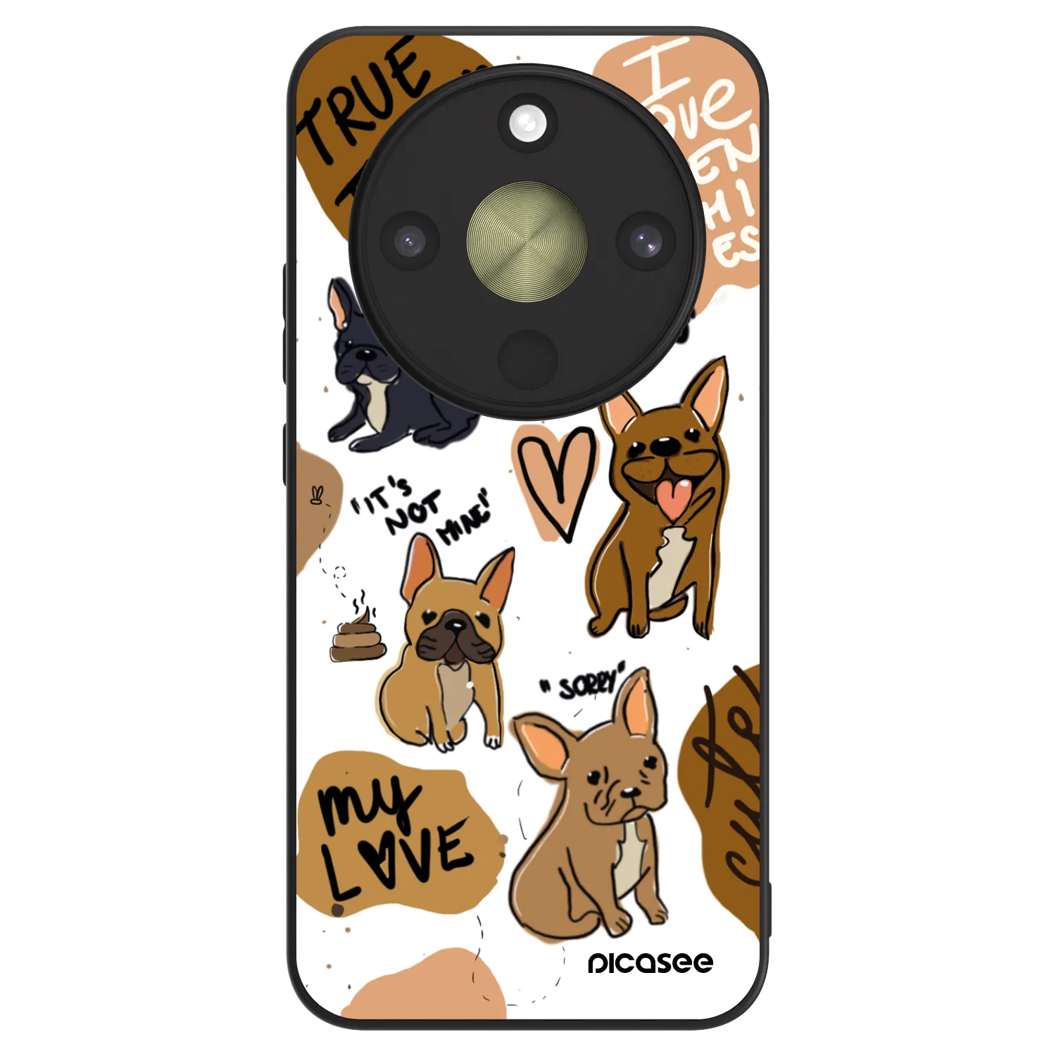 Picasee ULTIMATE CASE pro Honor Magic8 Lite 5G - Frenchies