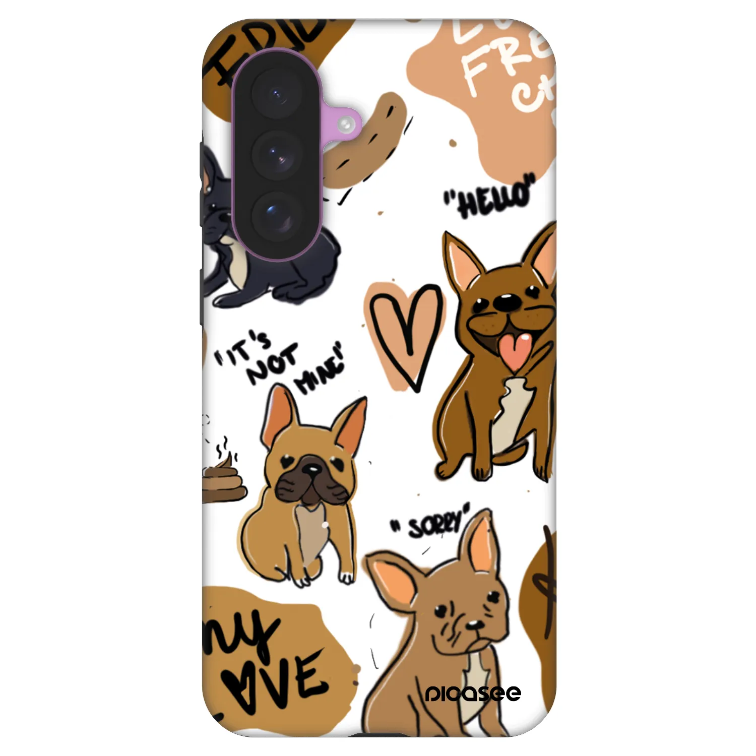 Picasee Fashion Case pre Samsung Galaxy A57 5G - Frenchies