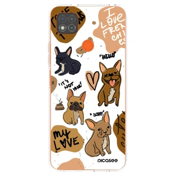 Picasee silikónový prehľadný obal pre Xiaomi Redmi 9C - Frenchies