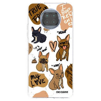 Picasee silikónový prehľadný obal pre Xiaomi Mi 10T Lite - Frenchies