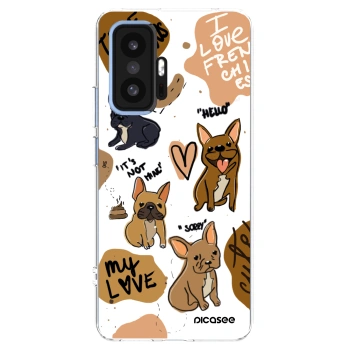 Picasee silikónový prehľadný obal pre Xiaomi 11T Pro - Frenchies