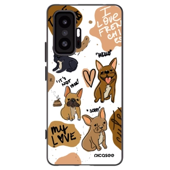Picasee silikónový čierny obal pre Xiaomi 11T Pro - Frenchies
