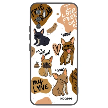 Picasee silikónový čierny obal pre Xiaomi Poco M3 Pro 5G - Frenchies