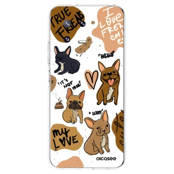 Picasee silikónový prehľadný obal pre Xiaomi 13 Pro - Frenchies
