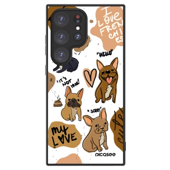 Picasee ULTIMATE CASE PowerShare pro Samsung Galaxy S24 Ultra S928B 5G - Frenchies