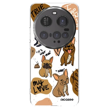 Picasee silikónový prehľadný obal pre Xiaomi 15 Ultra - Frenchies