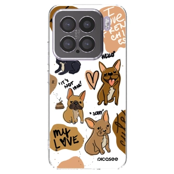 Picasee silikónový prehľadný obal pre Xiaomi 15 - Frenchies