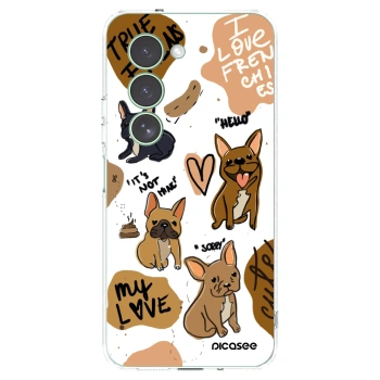 Picasee silikónový prehľadný obal pre Xiaomi Redmi 15 5G - Frenchies