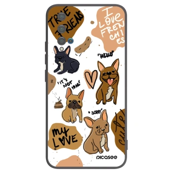 Picasee silikónový čierny obal pre Huawei Nova 5T - Frenchies