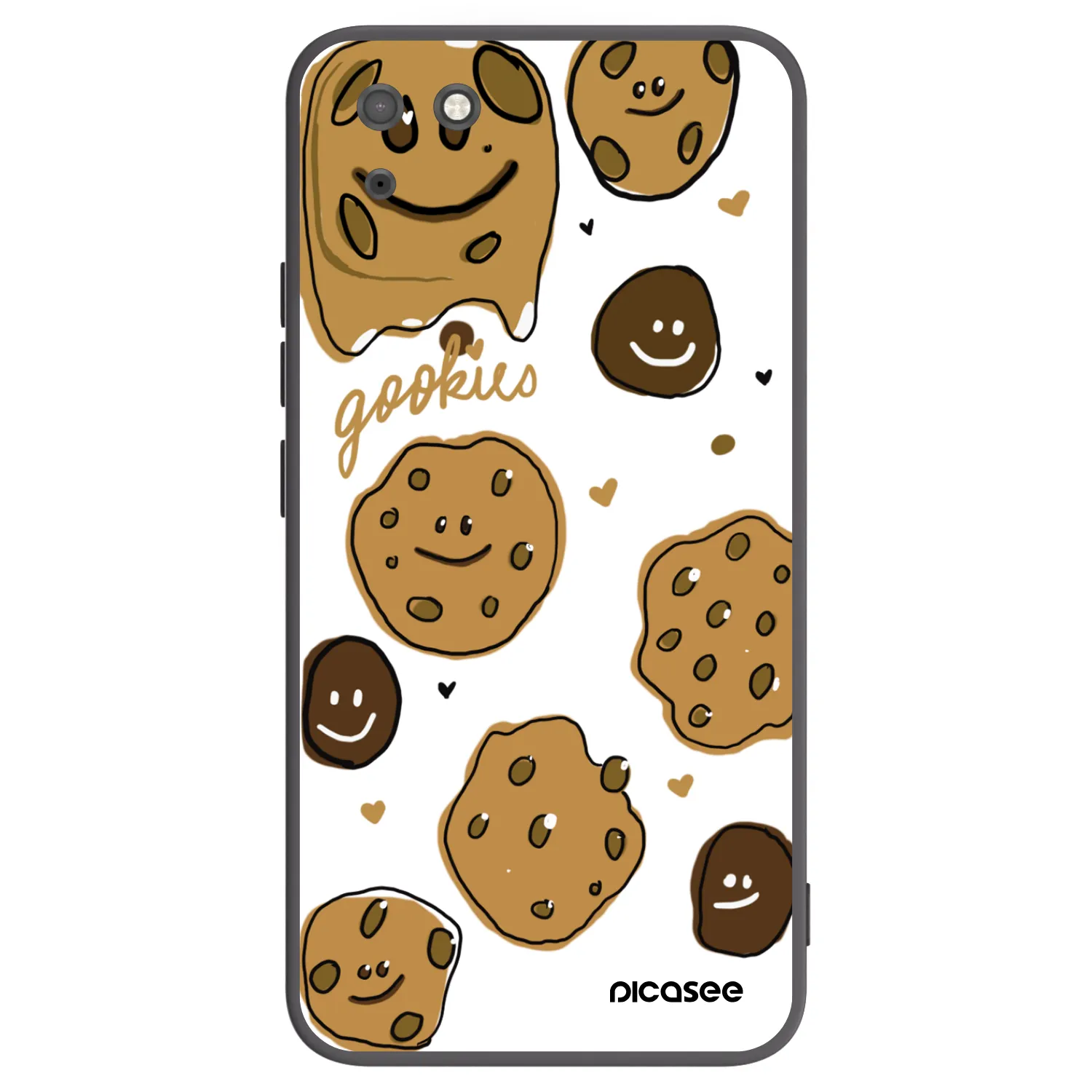 Picasee silikónový čierny obal pre Huawei Y5P - Gookies
