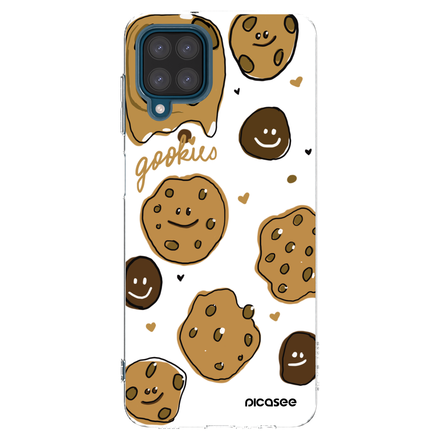 Picasee silikónový prehľadný obal pre Samsung Galaxy A12 A125F - Gookies