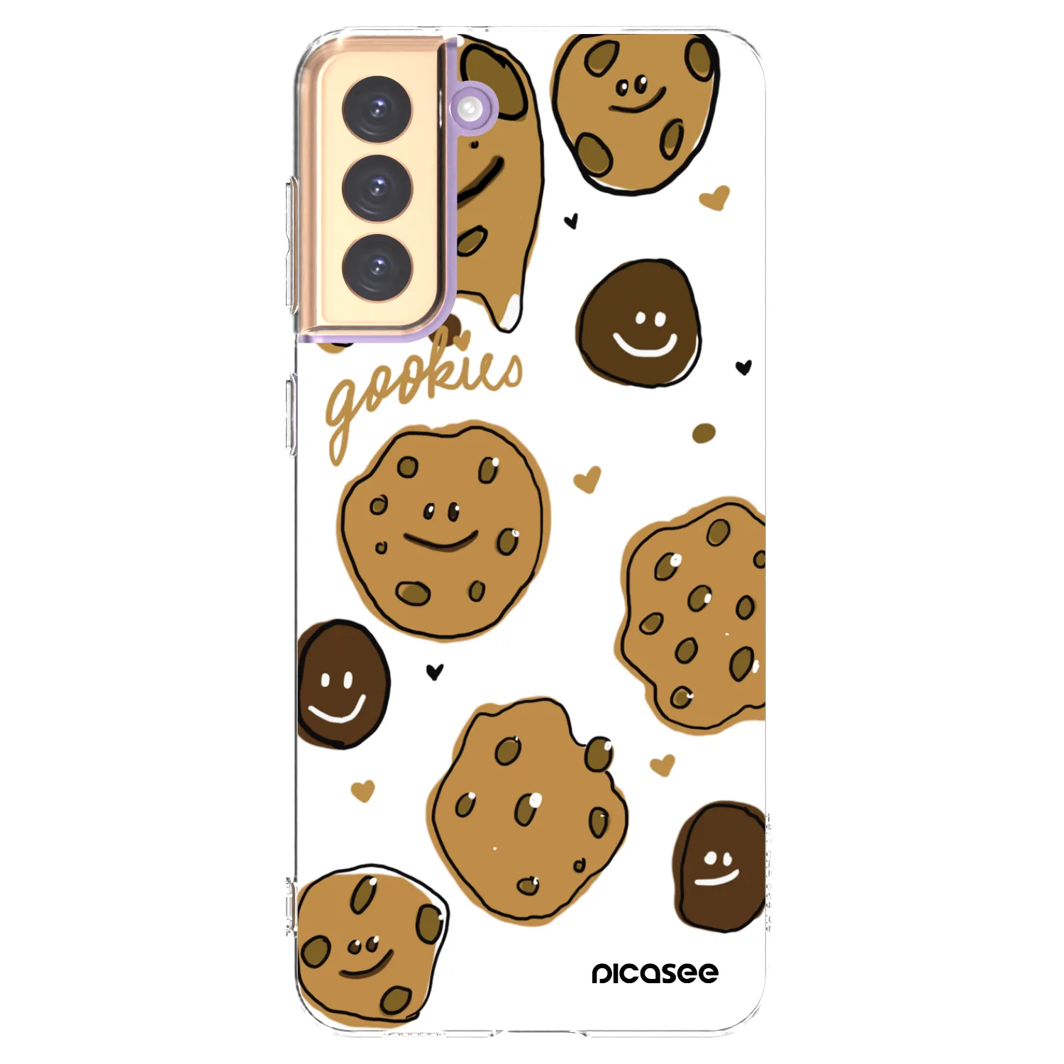 Picasee silikónový prehľadný obal pre Samsung Galaxy S21+ 5G G996F - Gookies