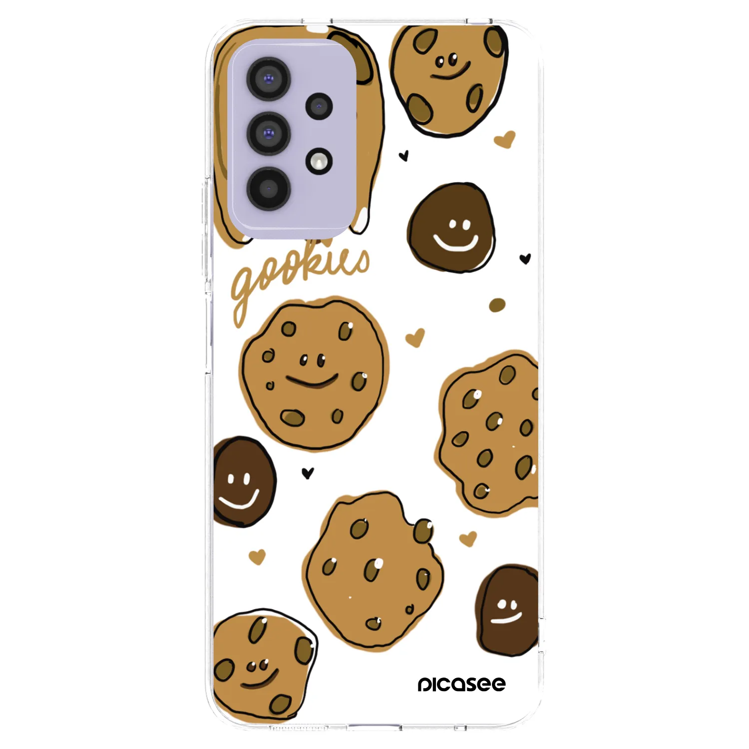Picasee silikónový prehľadný obal pre Samsung Galaxy A32 4G SM-A325F - Gookies
