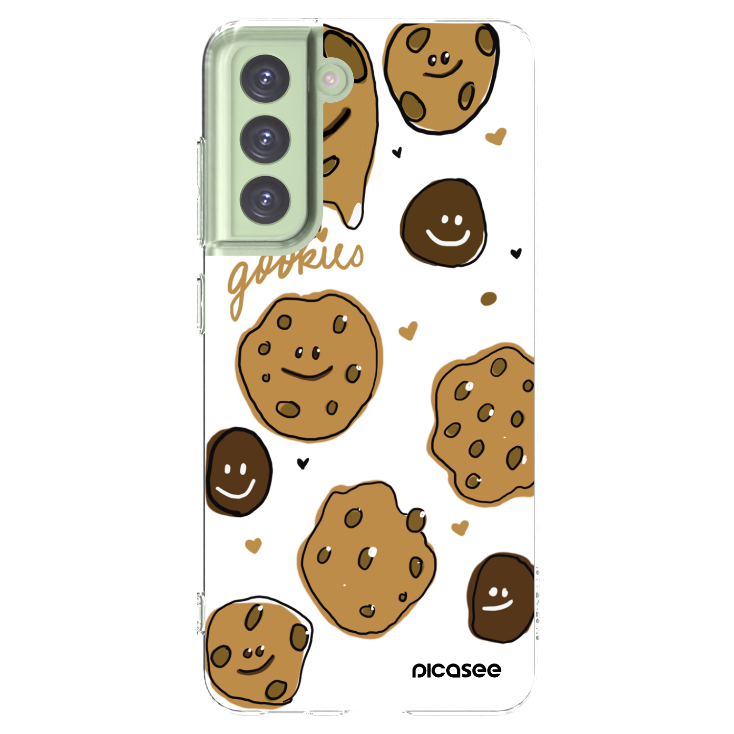 Picasee silikónový prehľadný obal pre Samsung Galaxy S21 FE 5G - Gookies