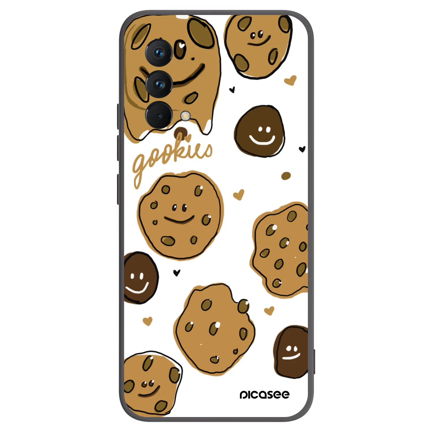 Picasee silikónový čierny obal pre Realme GT Master Edition 5G - Gookies